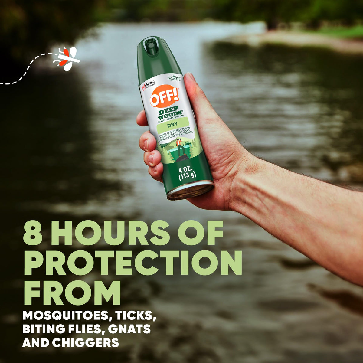 Insect & Mosquito Repellent Bug Spray 4 oz 2-Pack H7309