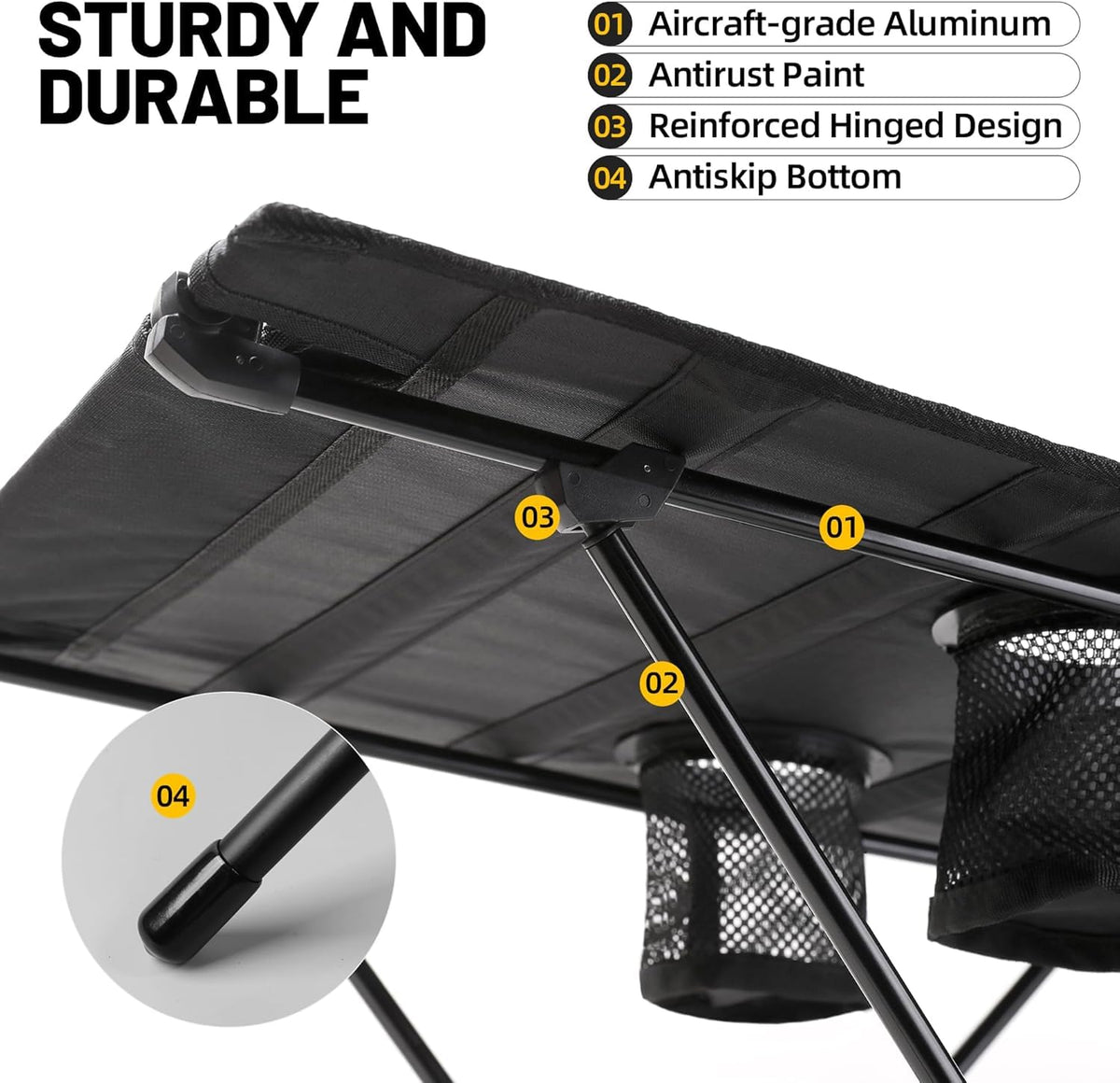 Portable Folding Camping Side Table O445