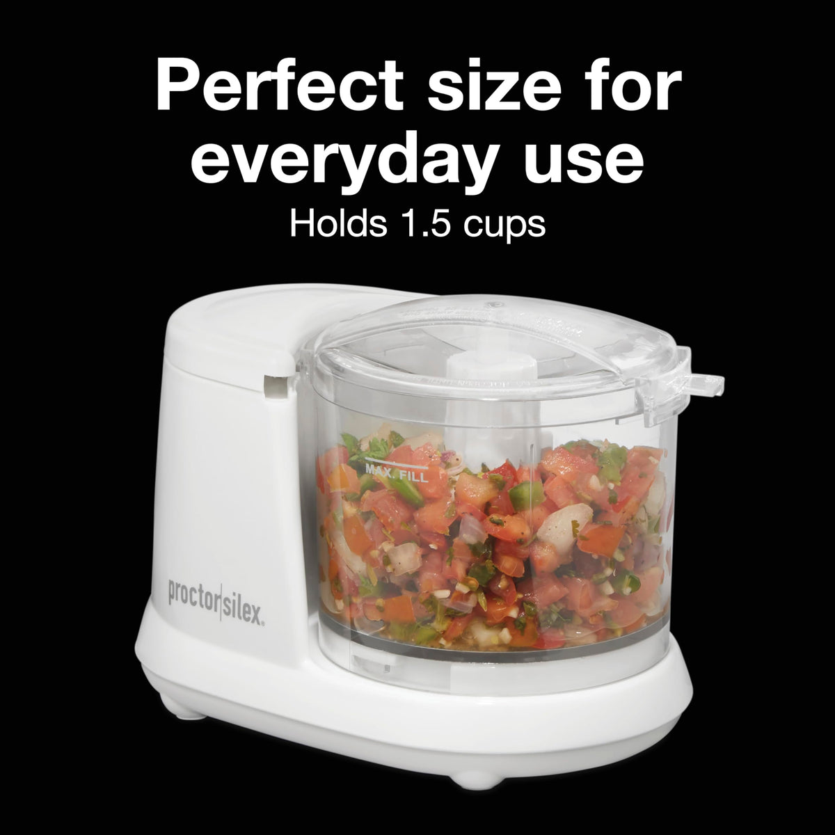 Electric Vegetable Chopper & Mini Food Processor Q641705