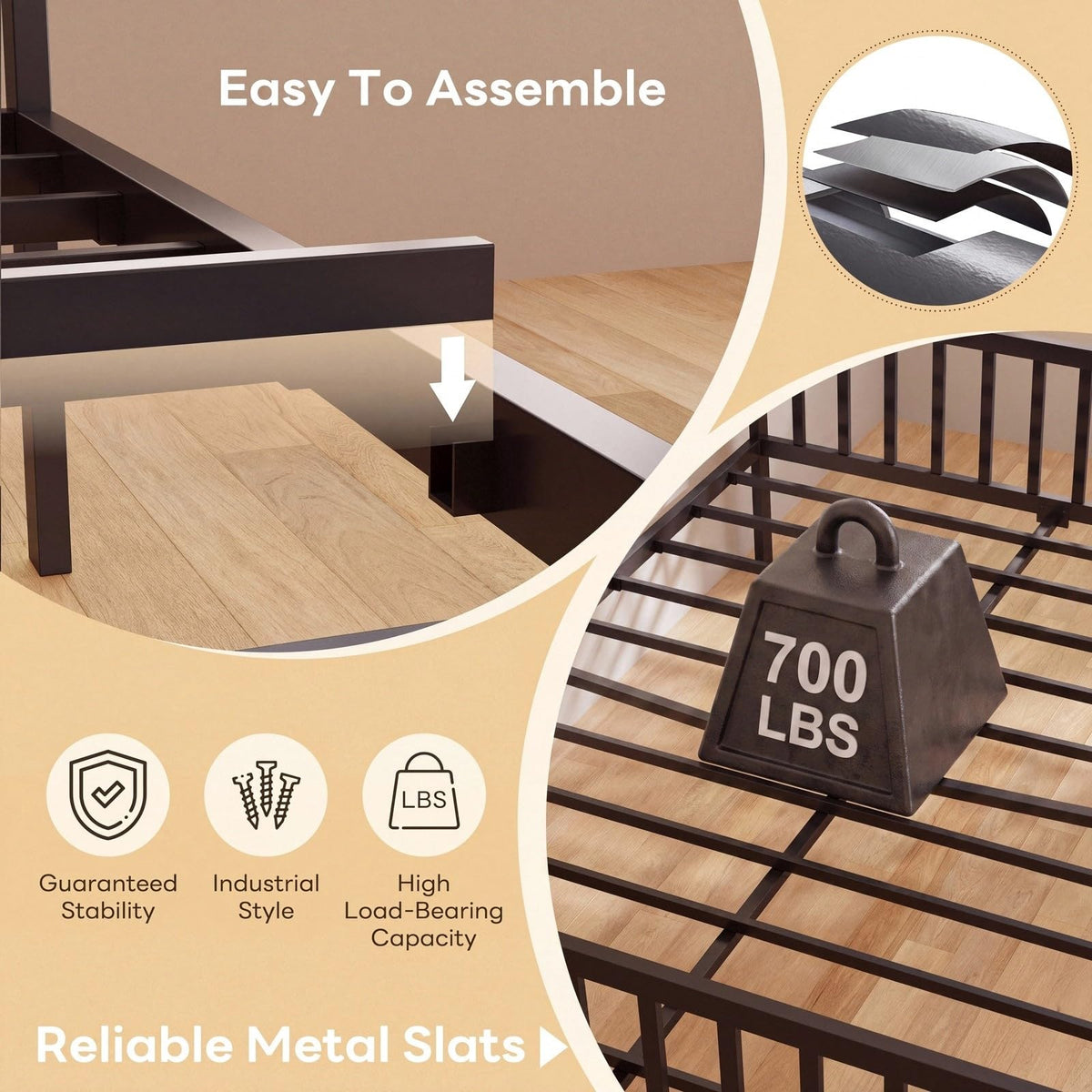 Black Daybed with Trundle I891