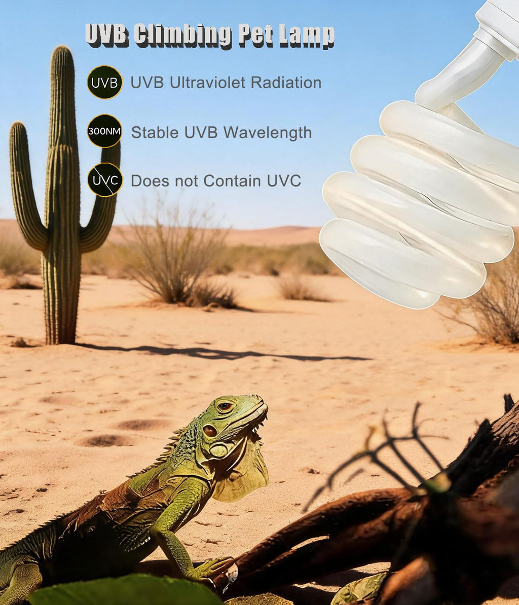 E26 Reptile UVB Light Bulb 26W 2-Pack H1309