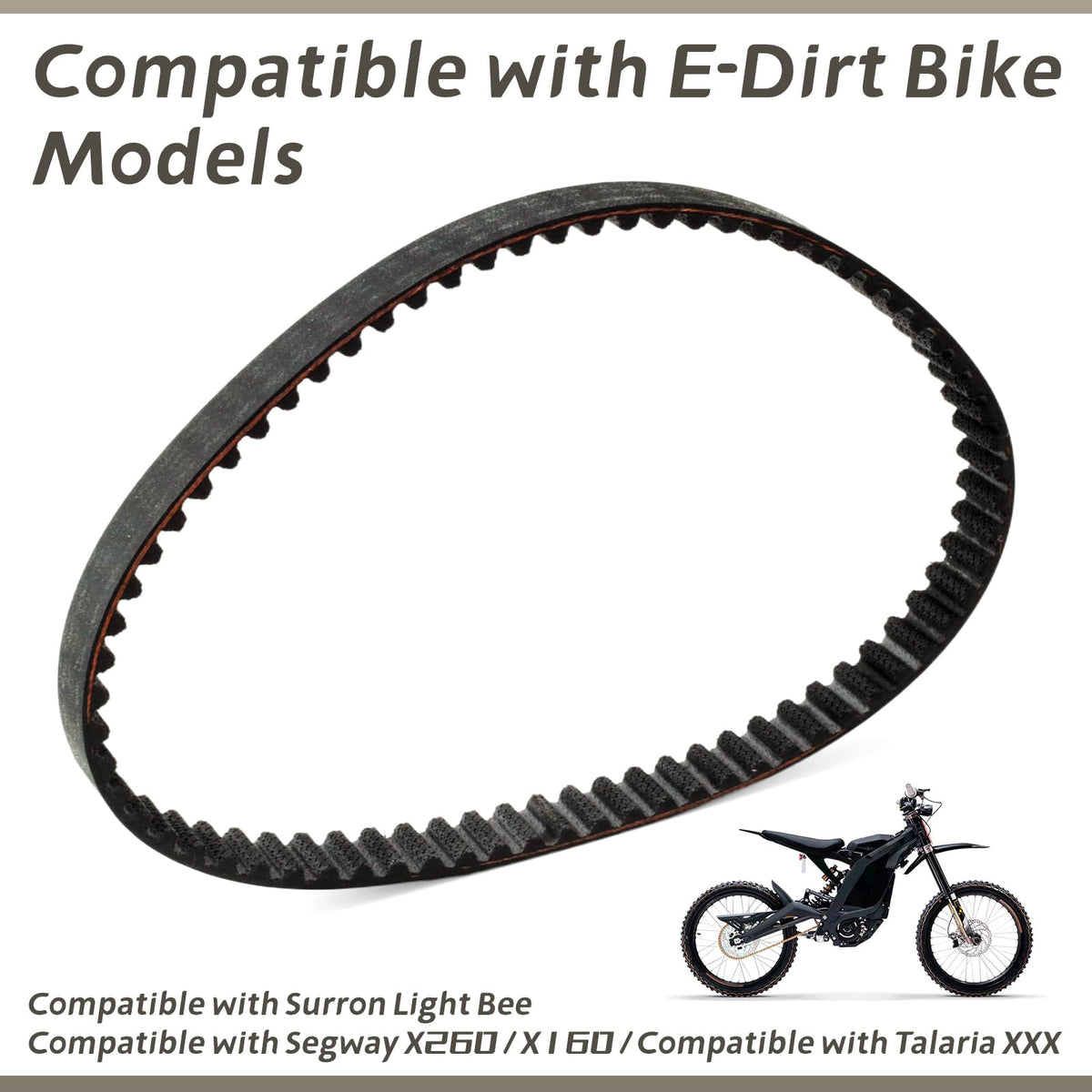 16mm Drive Belt Electric Dirt Bike Parts Q9648