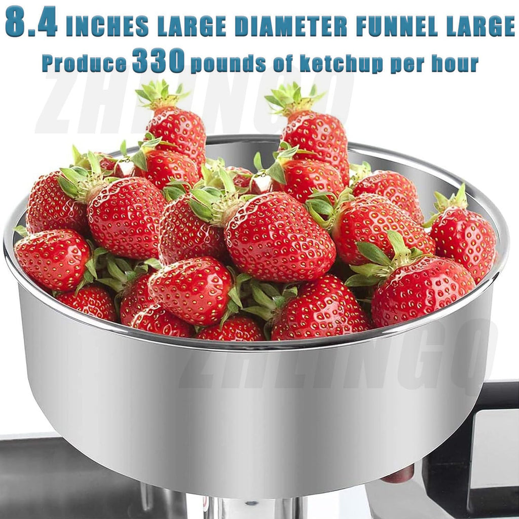 450W Stainless Steel Electric Tomato Strainer O265