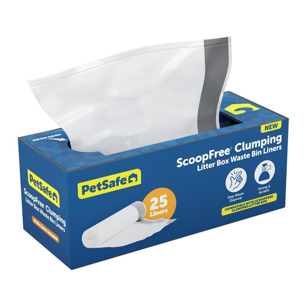 25 Count Litter Box Waste Bin Liners D8748