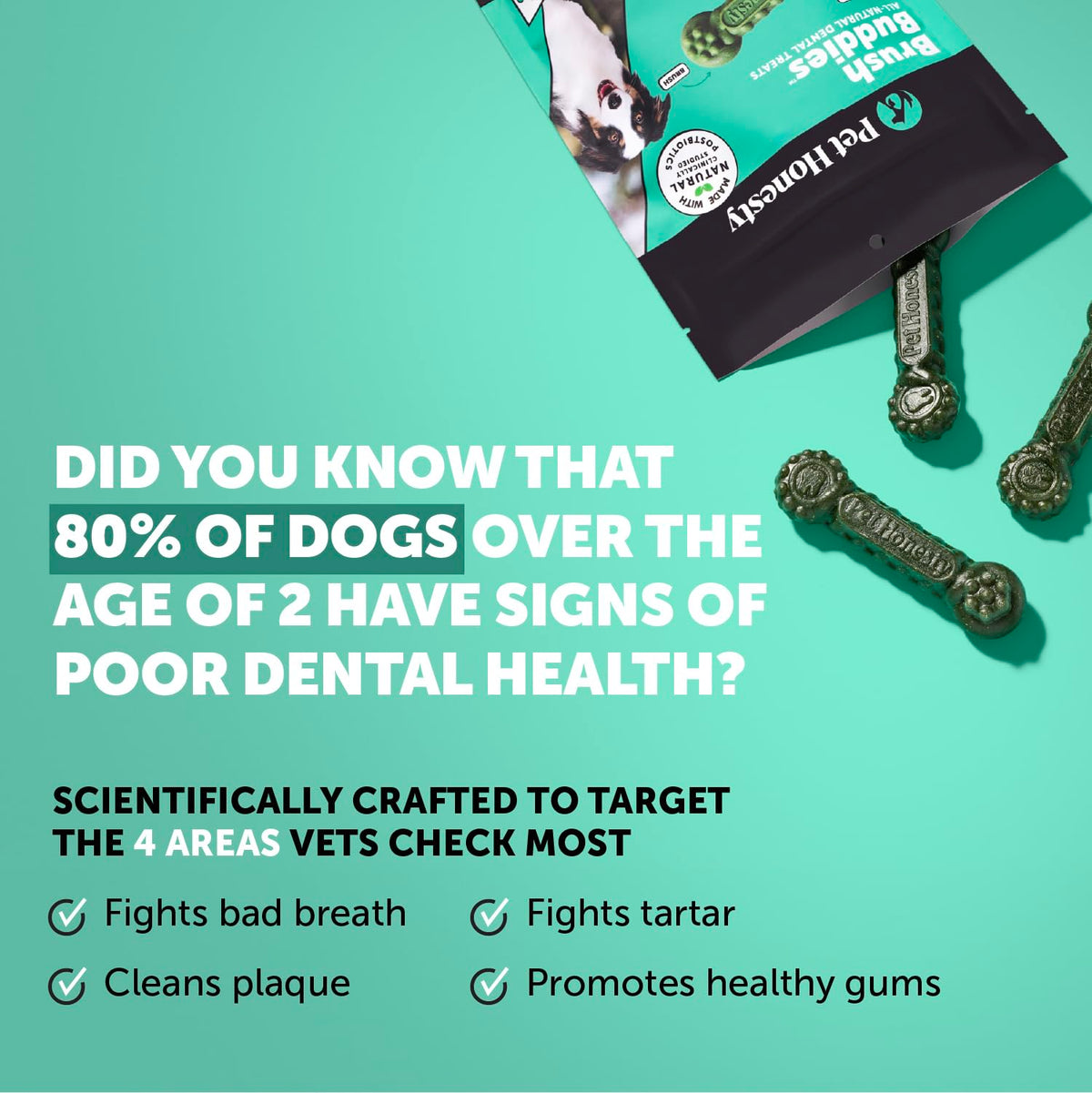 Dog Dental Chews 15 Count J537976
