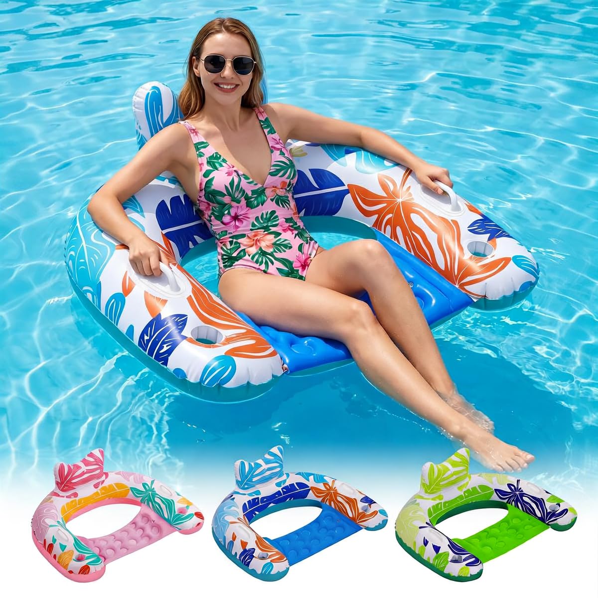 3 Pack Inflatable Pool Floats B163706