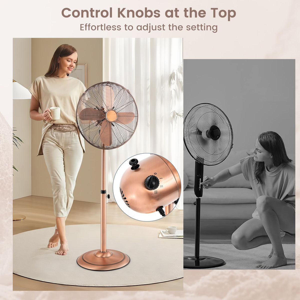 16" Metal Pedestal Fan L49740