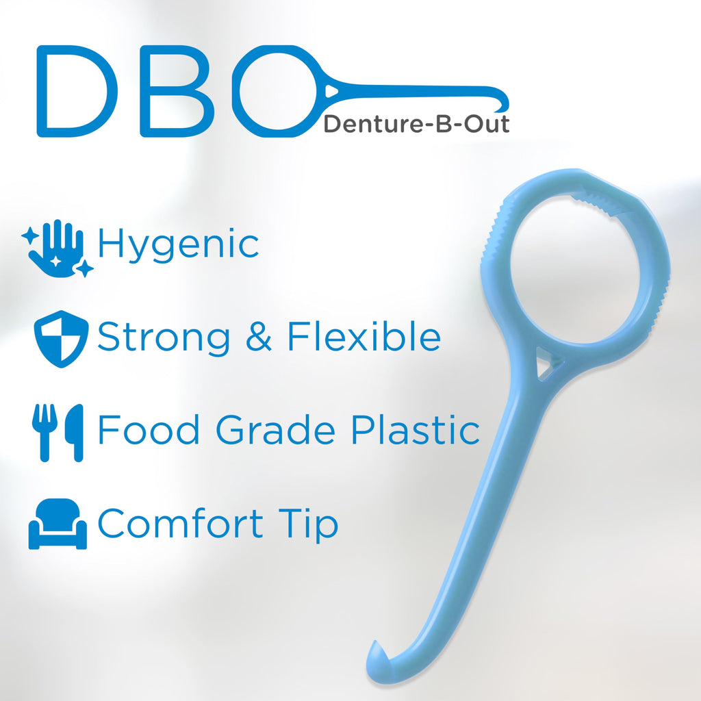 Blue 2 Pack Denture Removal Tool P34309