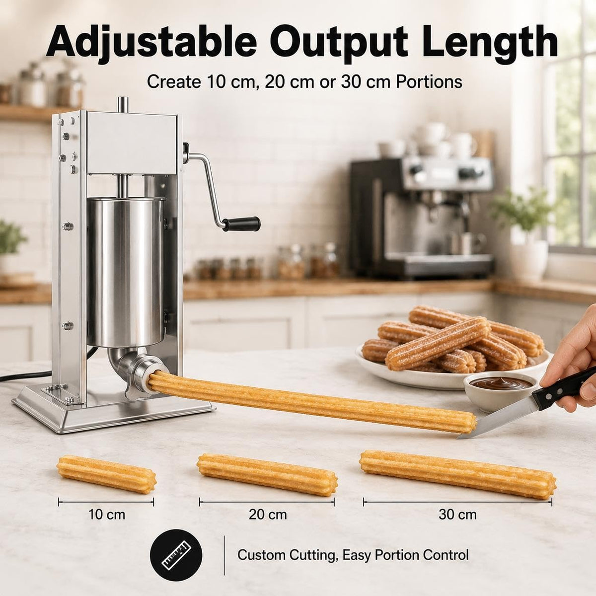 3L Sausage Stuffer and Churro Machine T522