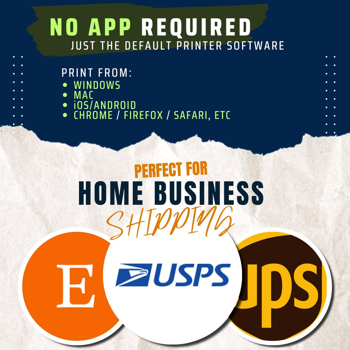 4x6 Shipping Labels for Inkjet and Laser Printers 120 Pack N612283