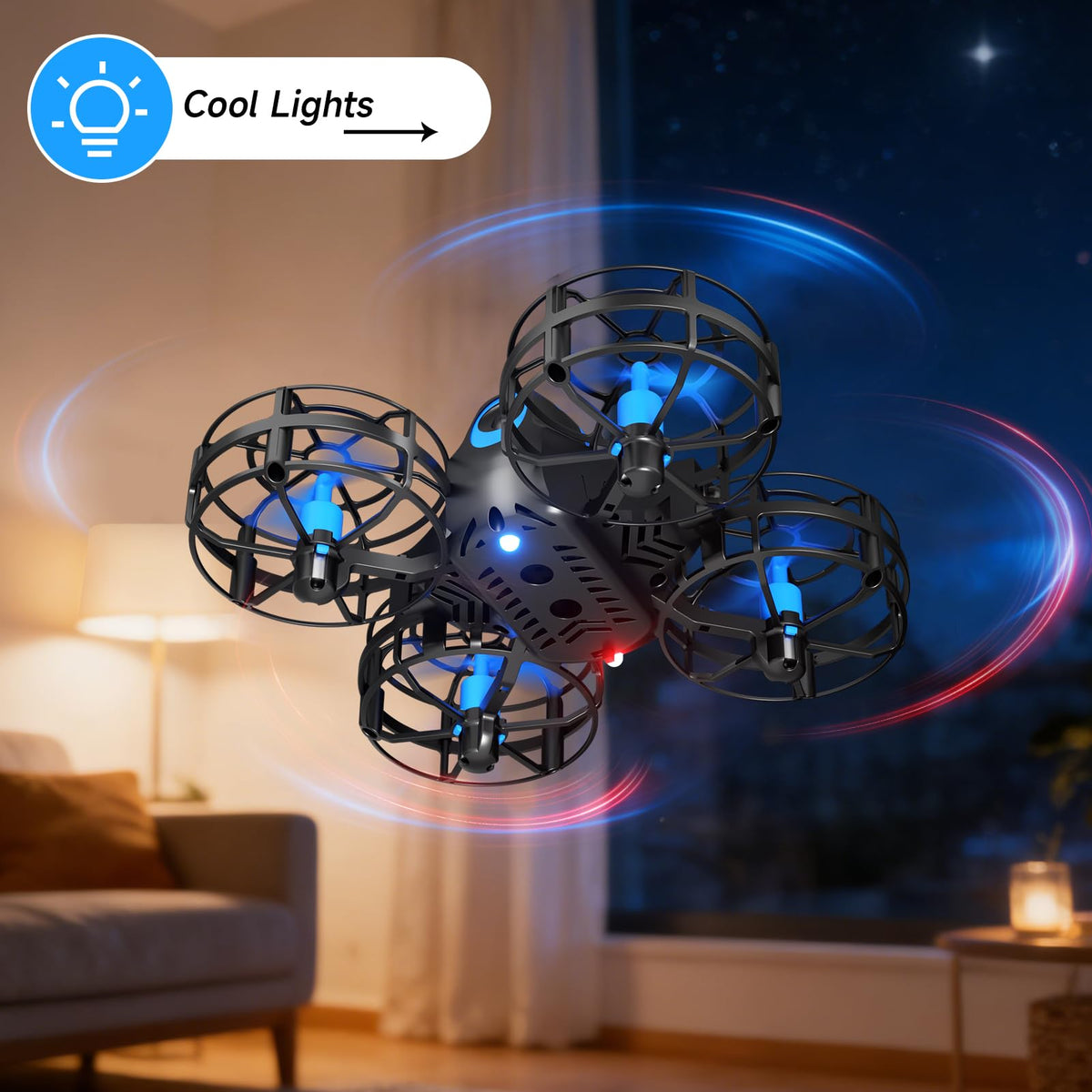 Mini Drone with 2 Batteries D7220