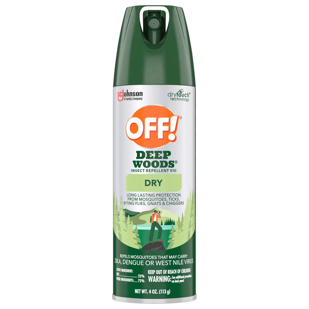 Insect & Mosquito Repellent Bug Spray 4 oz 2-Pack H7309