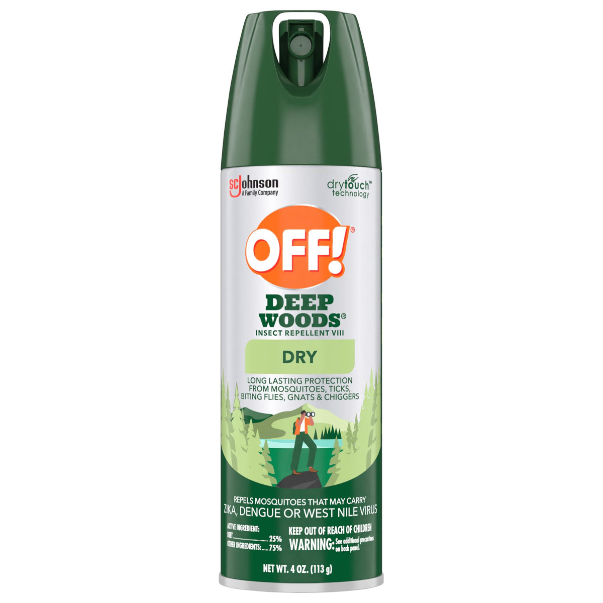 Insect & Mosquito Repellent Bug Spray 4 oz 2-Pack H7309