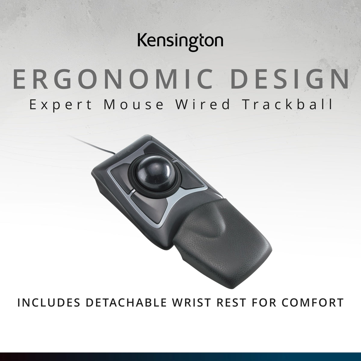 Black Silver Trackball Mouse G552347