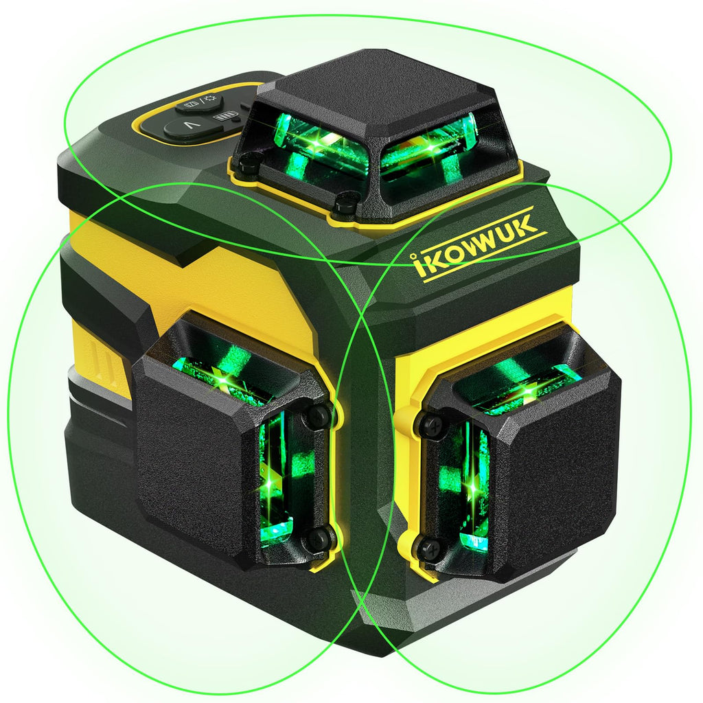 Laser Level with 12 Green Lines A764