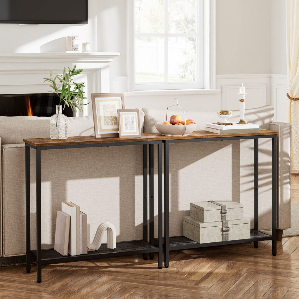 29.5" Narrow 2 Tier Console Table S97153