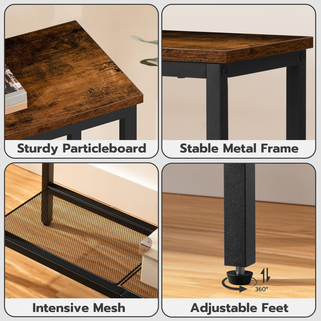29.5" Narrow 2 Tier Console Table S97153
