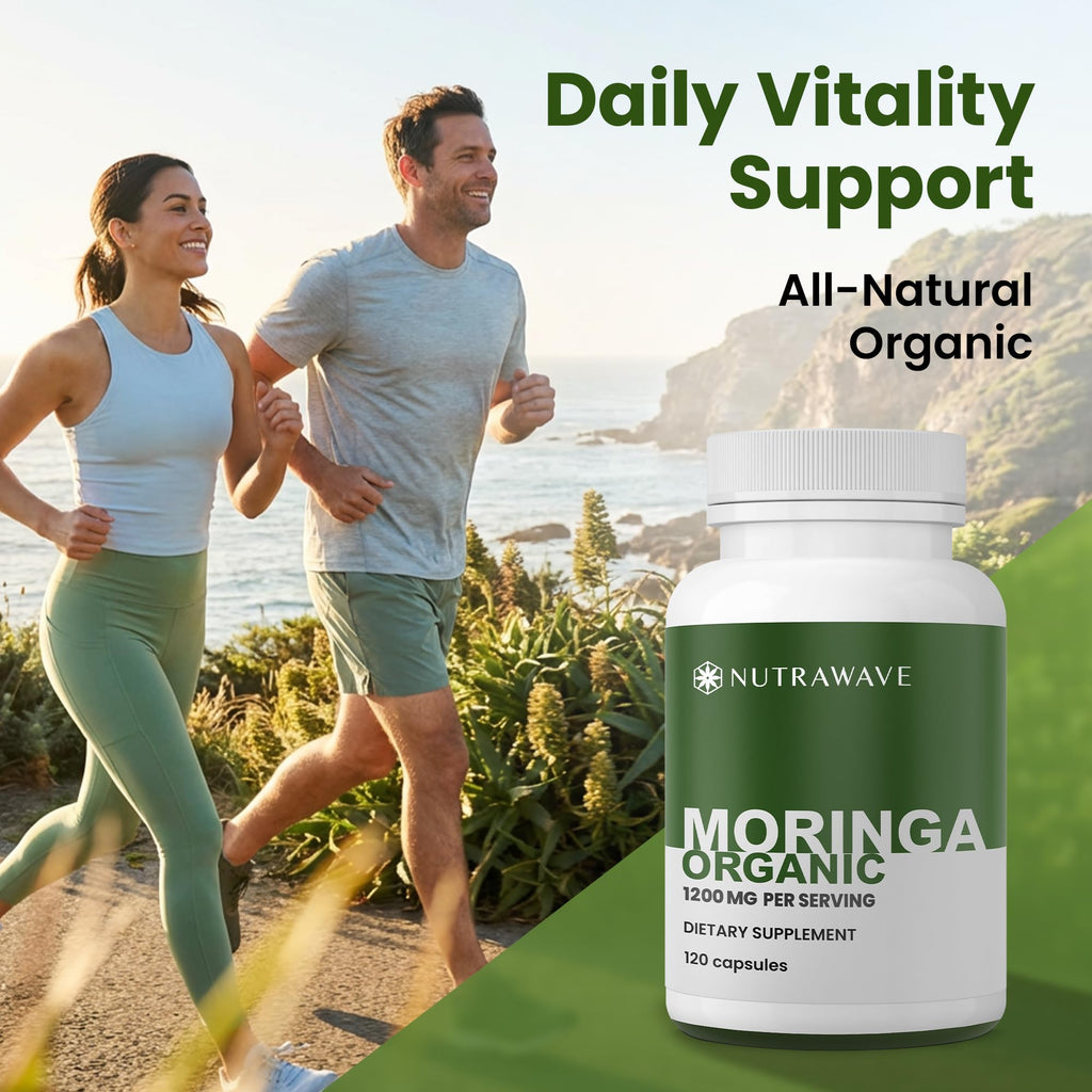 Organic Moringa Capsules 1200mg 120 Capsules Z6901