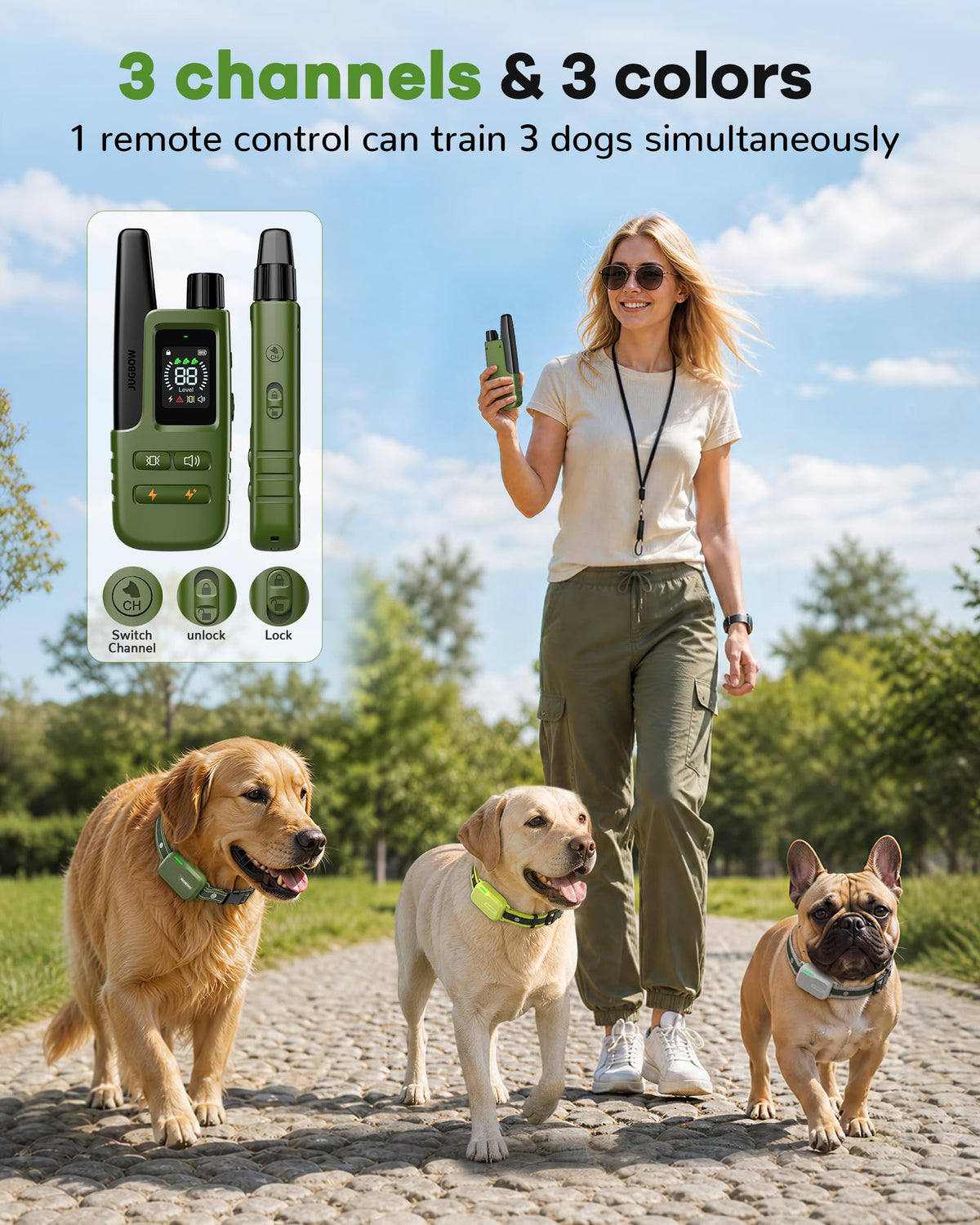 Dog Training Collar 3 Pack S906