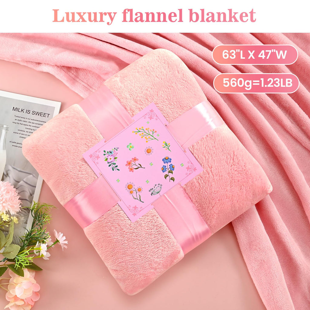 Birthday Gift Baskets, Spa Gift Sets, Blanket, Candle, Mugs B752005