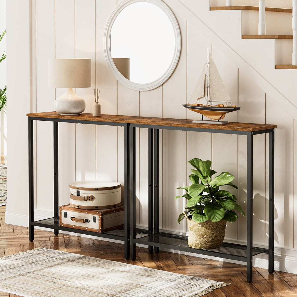29.5" Narrow 2 Tier Console Table S97153