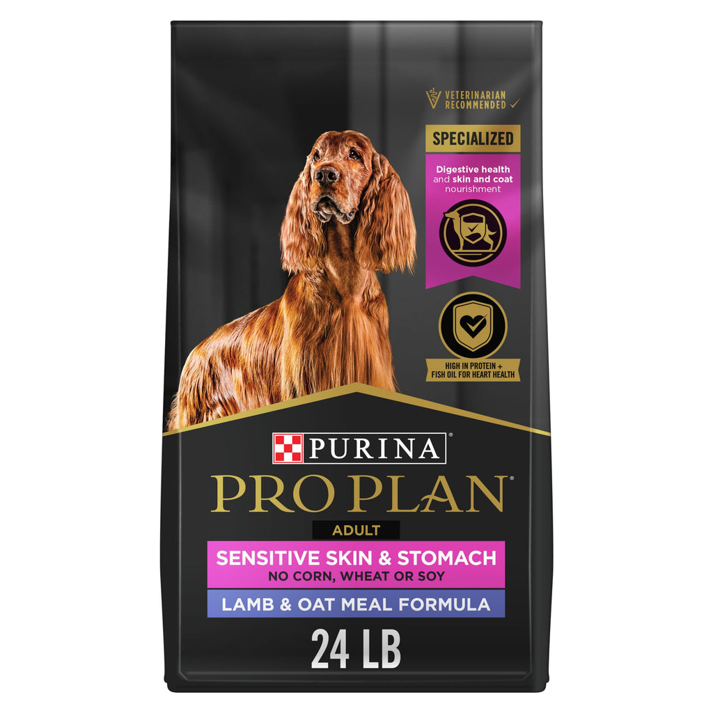 Sensitive Skin & Stomach Dry Dog Food, Lamb, 24 lb Bag V247