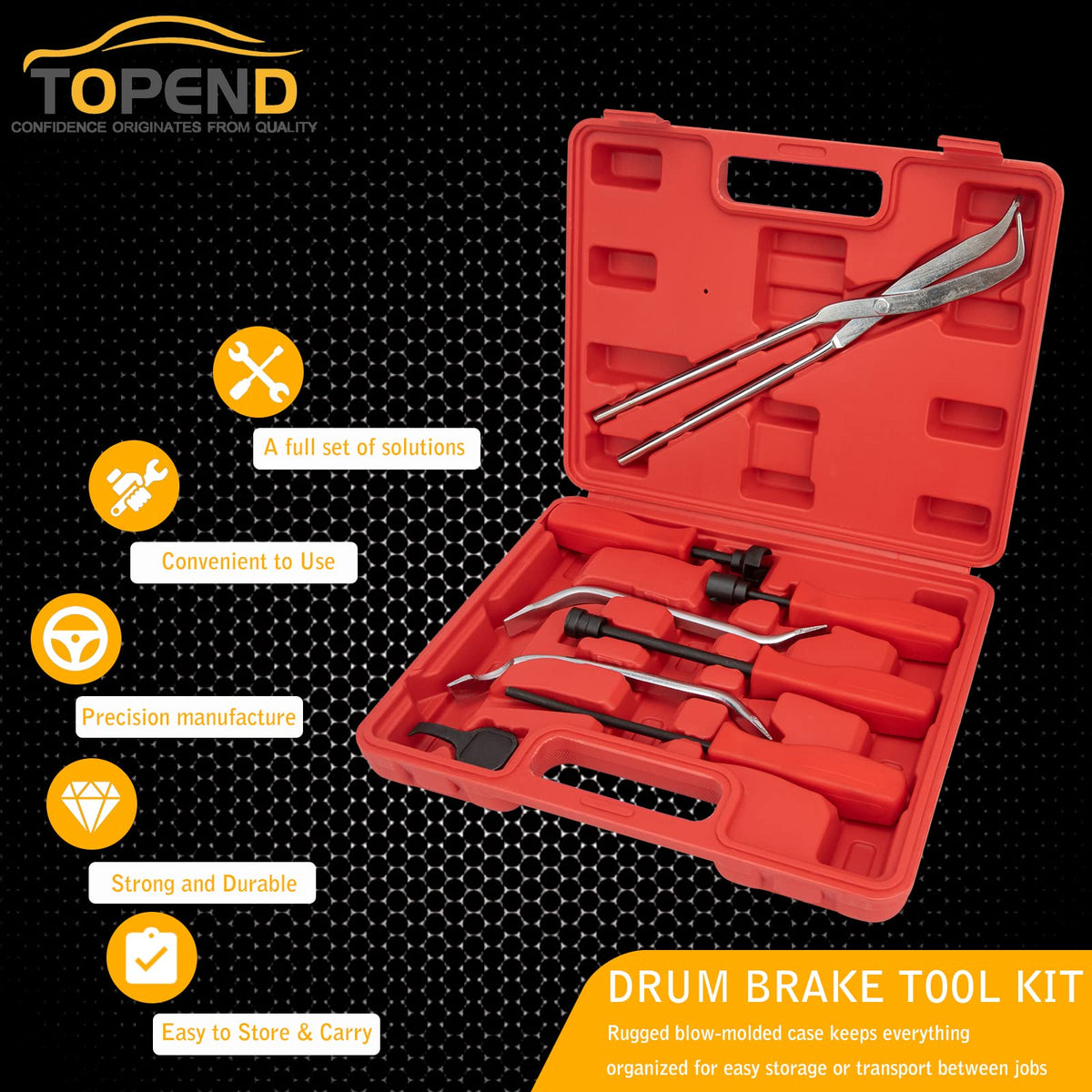 Drum Brake Tool Kit Set of 8 B152