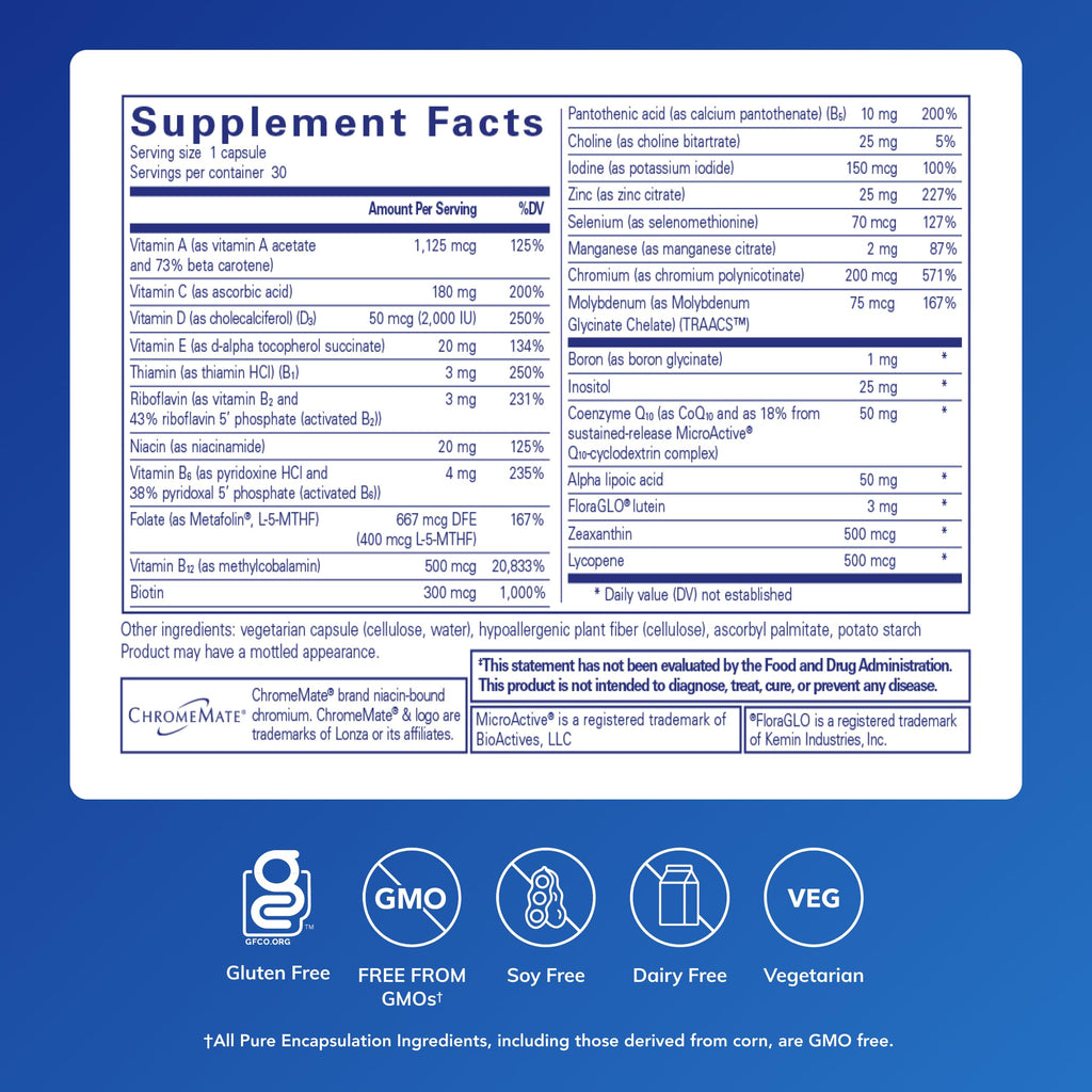 Multivitamin 30 Capsules E916851