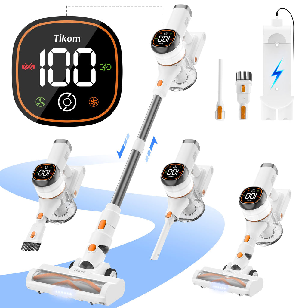 Cordless Stick Vacuum Cleaner 40000Pa Lightweight Handheld Q7087