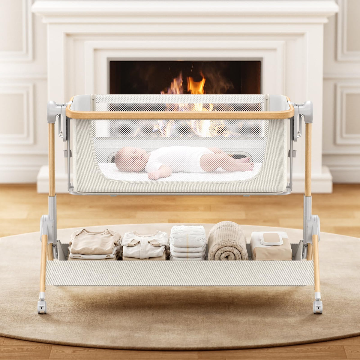 Baby Bassinet with Carry Bag J312