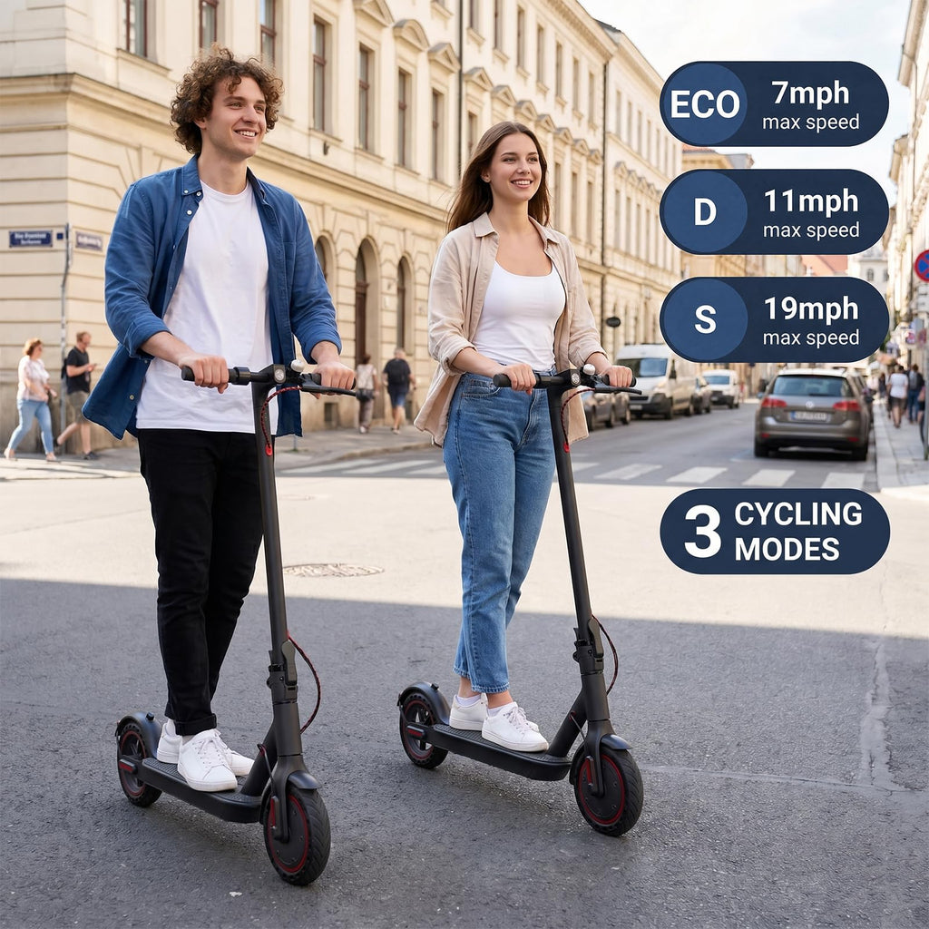 Electric Scooter with 350W/500W Motor, 8.5" Solid Tires, Foldable T61739