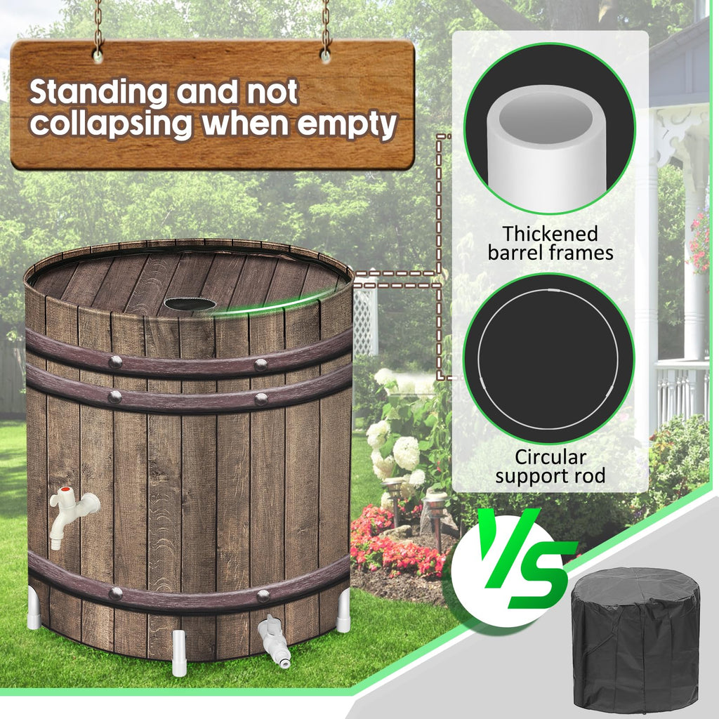 50 Gallon Collapsible Rain Barrel V224