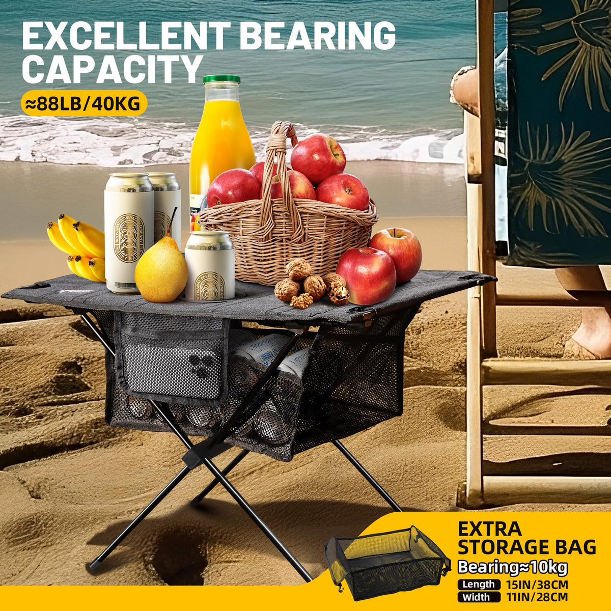 Portable Folding Camping Side Table O445